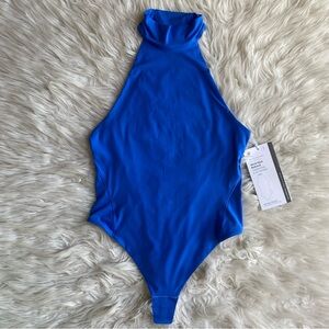 Lululemon Wundermost Ultra Soft Nulu Mock Neck Sleeveless Bodysuit Size Small